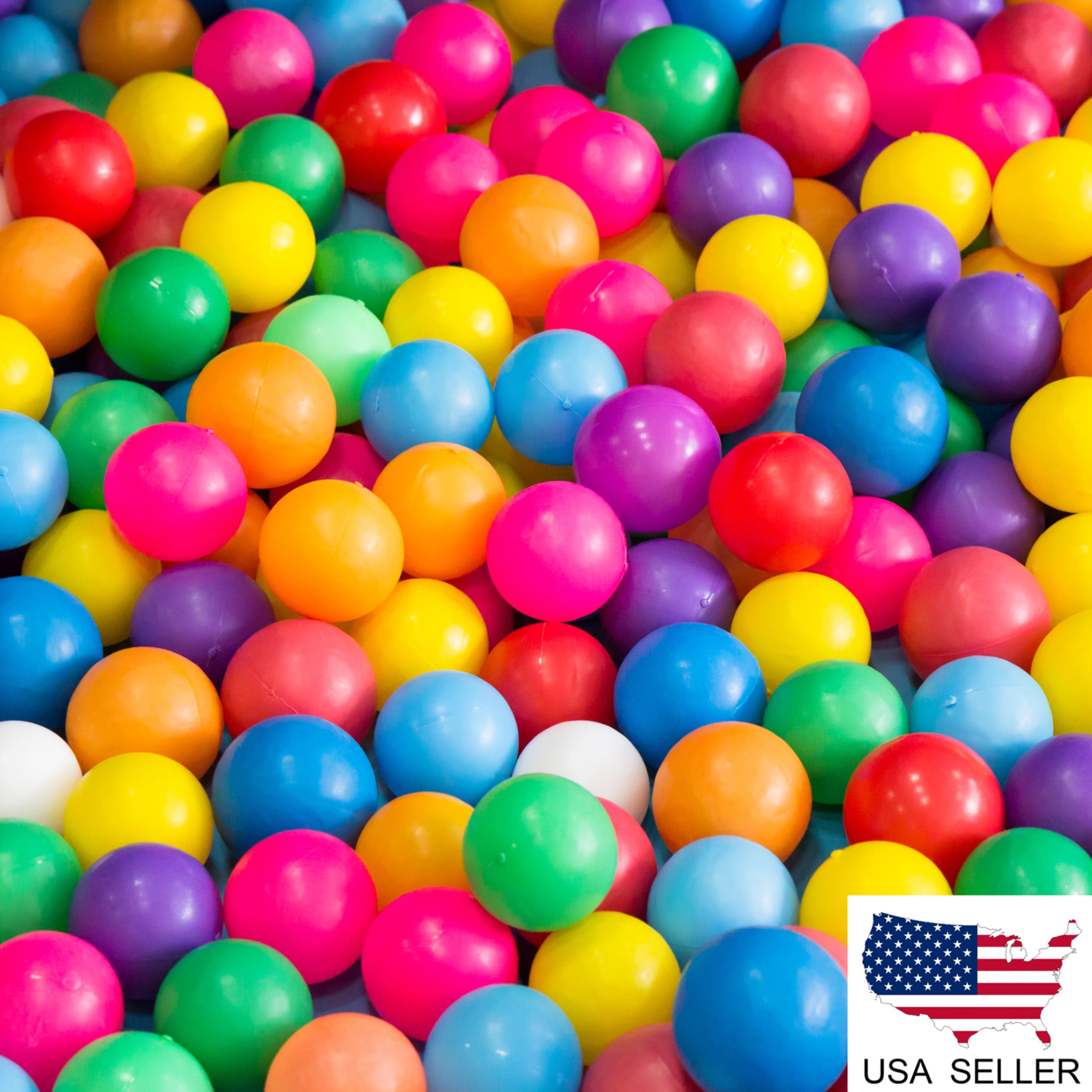 Balls close-up